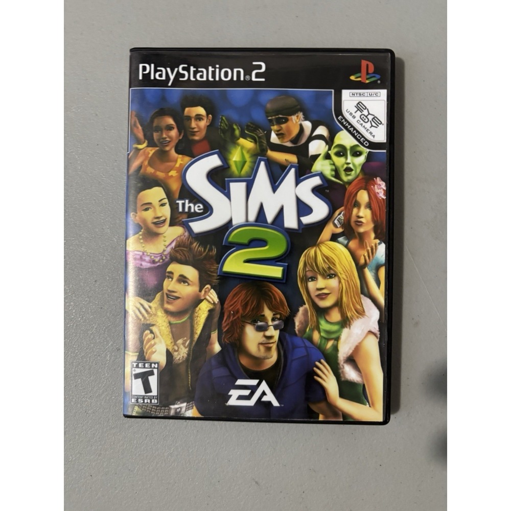 THE SIMS 2 Original First Print PAL PS2 PlayStation 2 Game